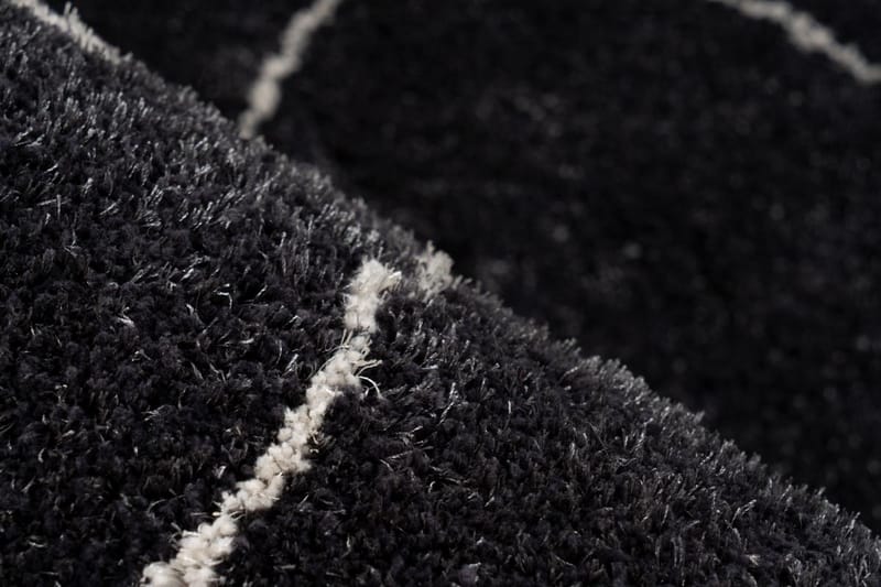 Ebatt tæppe Glego antracit 200x290 cm - Wiltontæpper - Håndvævede tæpper - Gummierede tæpper - Små tæpper - Mønstrede tæpper - Store tæpper - Mønstrede tæpper