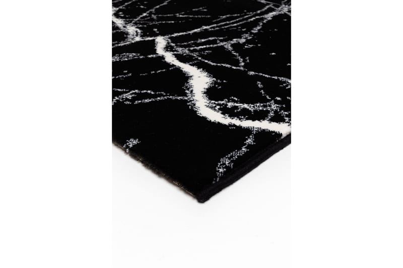 Eriswil Marble Tæppe 200x290 cm - Sort - Wiltontæpper - Mønstrede tæpper - Store tæpper