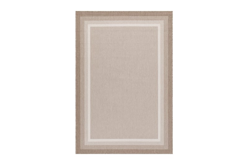 Havanna Frame Udendørstæppe 200x290 cm - Linnedbeige - Tekstiler - Tæpper - Udendørs tæpper